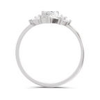 0.44 Carat Heart Diamond Ring