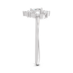 0.44 Carat Heart Diamond Ring