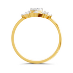 0.44 Carat Heart Diamond Ring