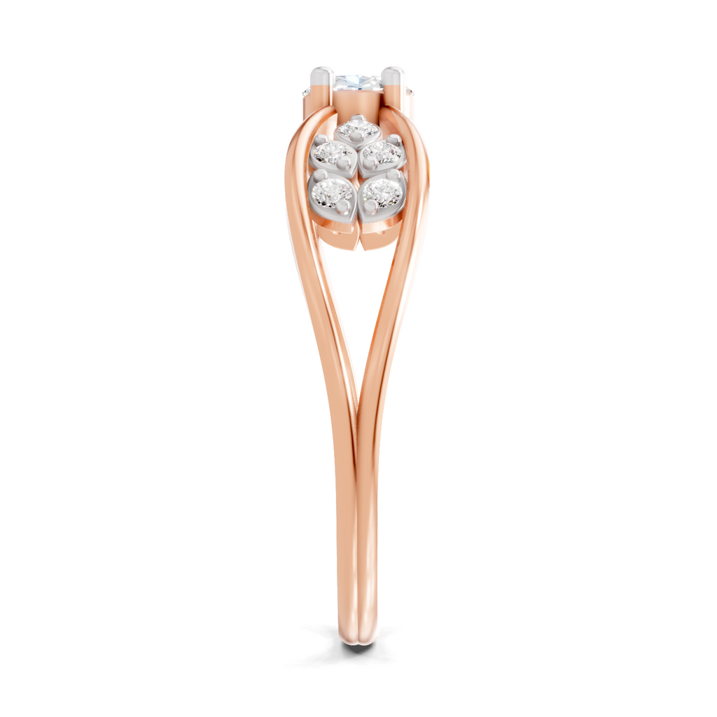 0.45 Carat Oval Diamond Solitaire Ring