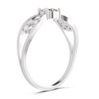 0.45 Carat Oval Diamond Solitaire Ring