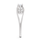 0.45 Carat Oval Diamond Solitaire Ring
