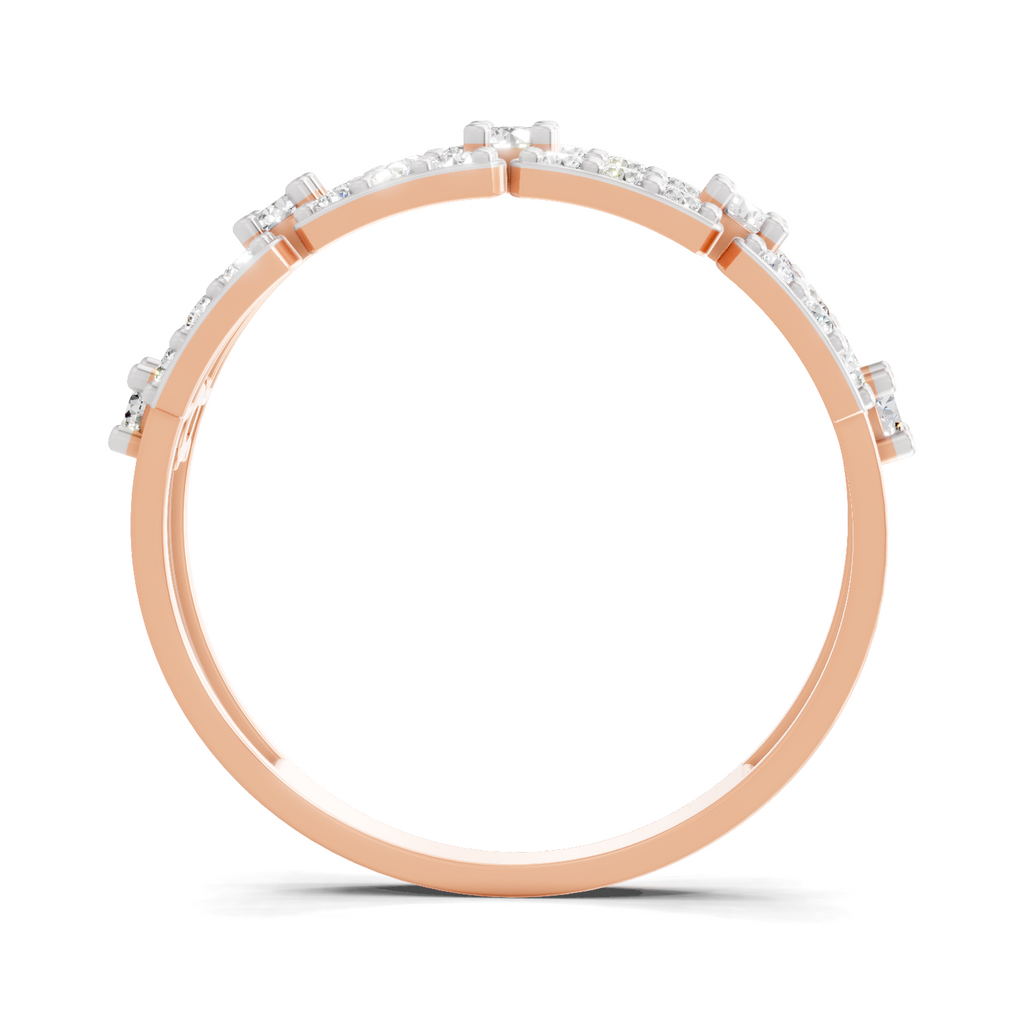 Sparkles 0.46 Ct Lab Grown Diamond Bridge Ring