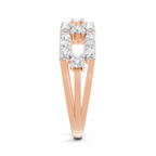 Sparkles 0.46 Ct Lab Grown Diamond Bridge Ring