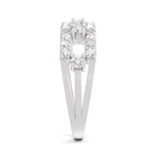 Sparkles 0.46 Ct Lab Grown Diamond Bridge Ring