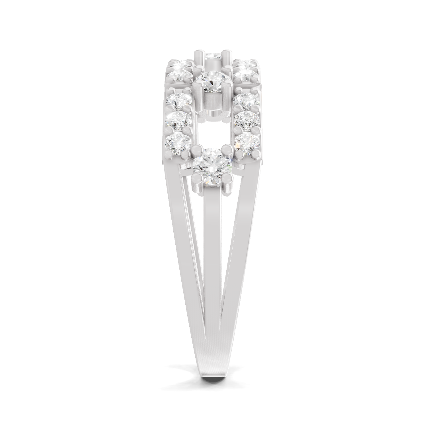 Sparkles 0.46 Ct Lab Grown Diamond Bridge Ring