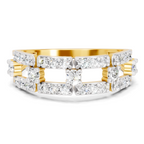 Sparkles 0.46 Ct Lab Grown Diamond Bridge Ring
