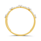 Sparkles 0.46 Ct Lab Grown Diamond Bridge Ring