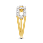 Sparkles 0.46 Ct Lab Grown Diamond Bridge Ring