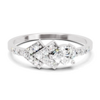 0.46 Carat Pear Diamond Solitaire Ring