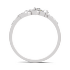 0.46 Carat Pear Diamond Solitaire Ring