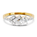 0.46 Carat Pear Diamond Solitaire Ring
