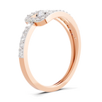 0.49 Carat Diamond Cluster Ring