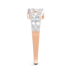 0.49 Carat Diamond Cluster Ring