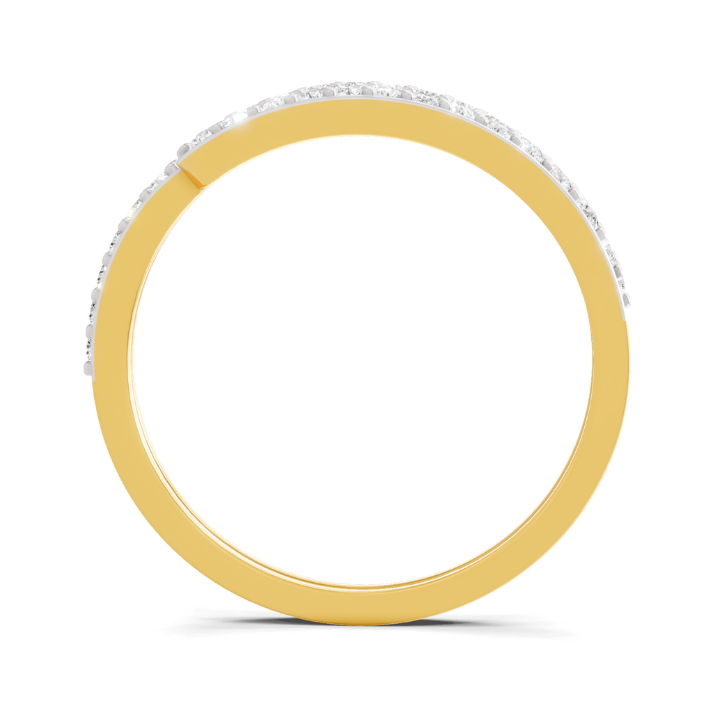 0.49 Carat Diamond Cluster Ring