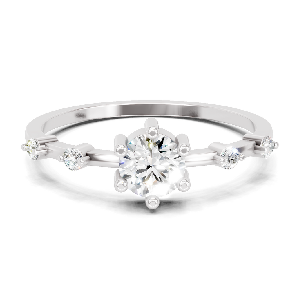 0.44 Carat Diamond Solitaire Ring