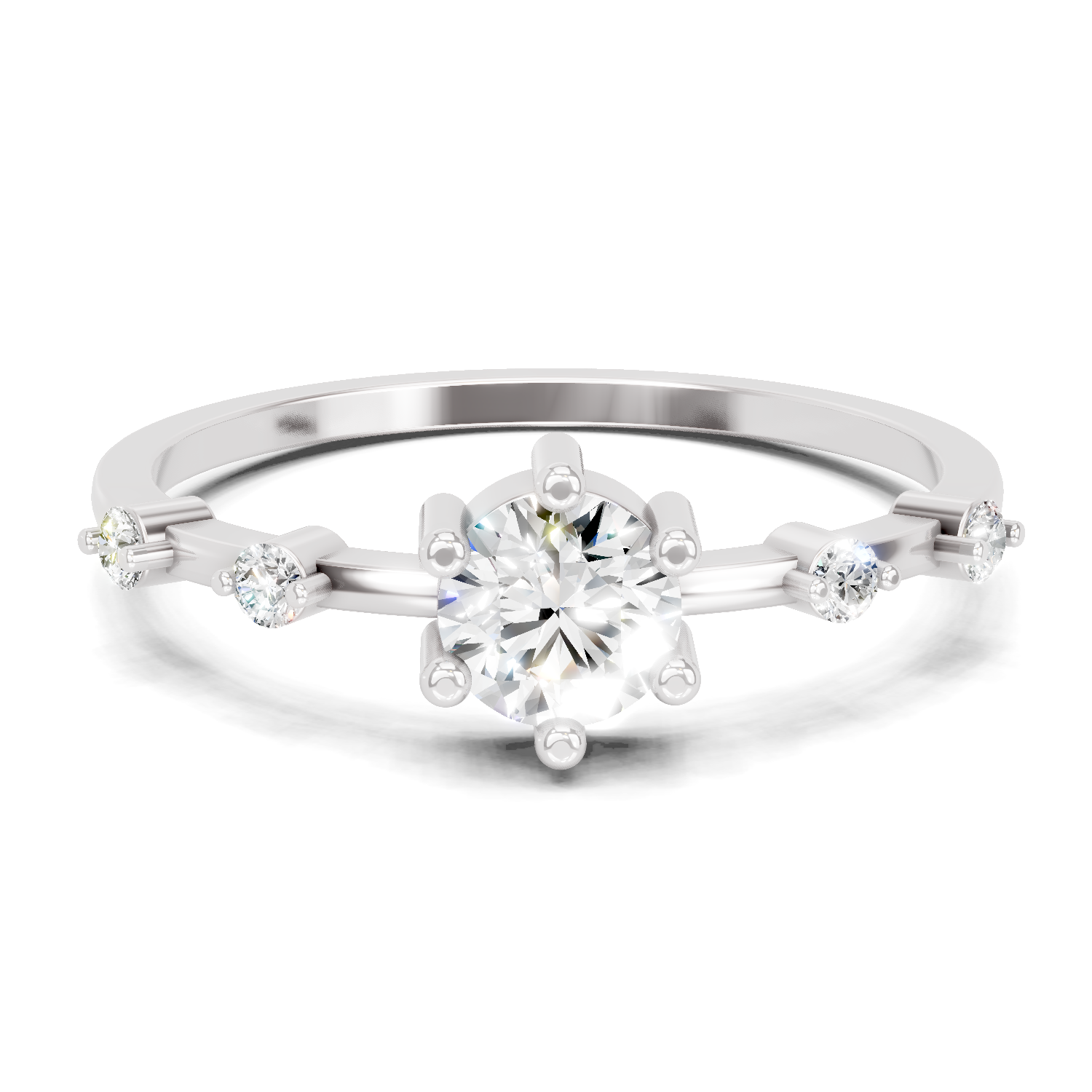 0.44 Carat Diamond Solitaire Ring