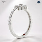 Arias by Lara Dutta Blooming Halo Flower Diamond Ring