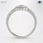 Arias by Lara Dutta Blooming Halo Flower Diamond Ring