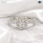 Arias by Lara Dutta Daisy Bloom Diamond Ring