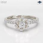 Arias by Lara Dutta Daisy Bloom Diamond Ring