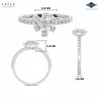 Arias by Lara Dutta Daisy Bloom Diamond Ring