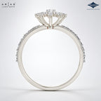 Sparkles Arias by Lara Dutta Starburst Bloom Diamond Ring