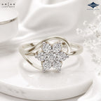 Arias by Lara Dutta Leaf Whisper Diamond Ring