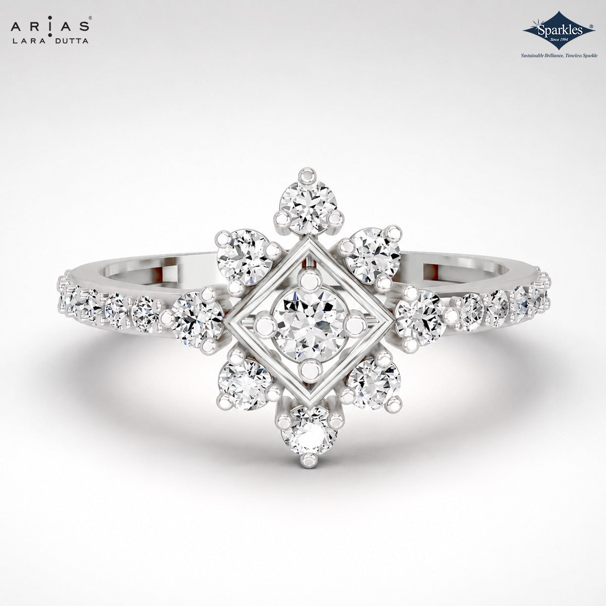 Arias by Lara Dutta Celestial Star Diamond Ring