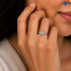 Arias by Lara Dutta Celestial Star Diamond Ring