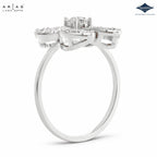 Arias by Lara Dutta Quatrefoil Clover Diamond Ring