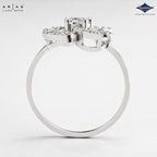 Arias by Lara Dutta Quatrefoil Clover Diamond Ring