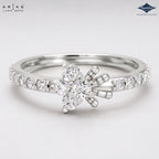 Arias by Lara Dutta Petite Blossom Diamond Ring