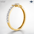 Arias by Lara Dutta Petite Blossom Diamond Ring