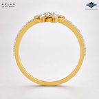 Arias by Lara Dutta Starburst Cluster Diamond Ring