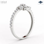 Arias by Lara Dutta Tiara Peak Diamond Ring