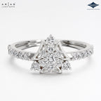 Arias by Lara Dutta Tiara Peak Diamond Ring