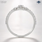 Arias by Lara Dutta Tiara Peak Diamond Ring