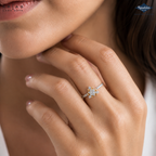 Arias by Lara Dutta Tiara Peak Diamond Ring