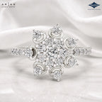 Arias by Lara Dutta Floral Constellation Diamond Ring