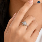Arias by Lara Dutta Floral Constellation Diamond Ring