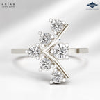 Arias by Lara Dutta Scattered Blossom Diamond Ring