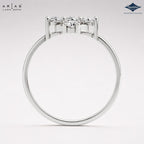 Arias by Lara Dutta Open Lattice Diamond Ring