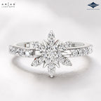 Arias by Lara Dutta Cascading Twist Diamond Ring