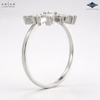 Arias by Lara Dutta Starburst Spray Diamond Ring