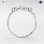 Arias by Lara Dutta Starburst Spray Diamond Ring