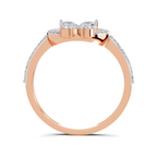 0.97 Carat Blossom Circle Engagement Ring