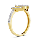 0.97 Carat Blossom Circle Engagement Ring
