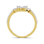 0.97 Carat Blossom Circle Engagement Ring