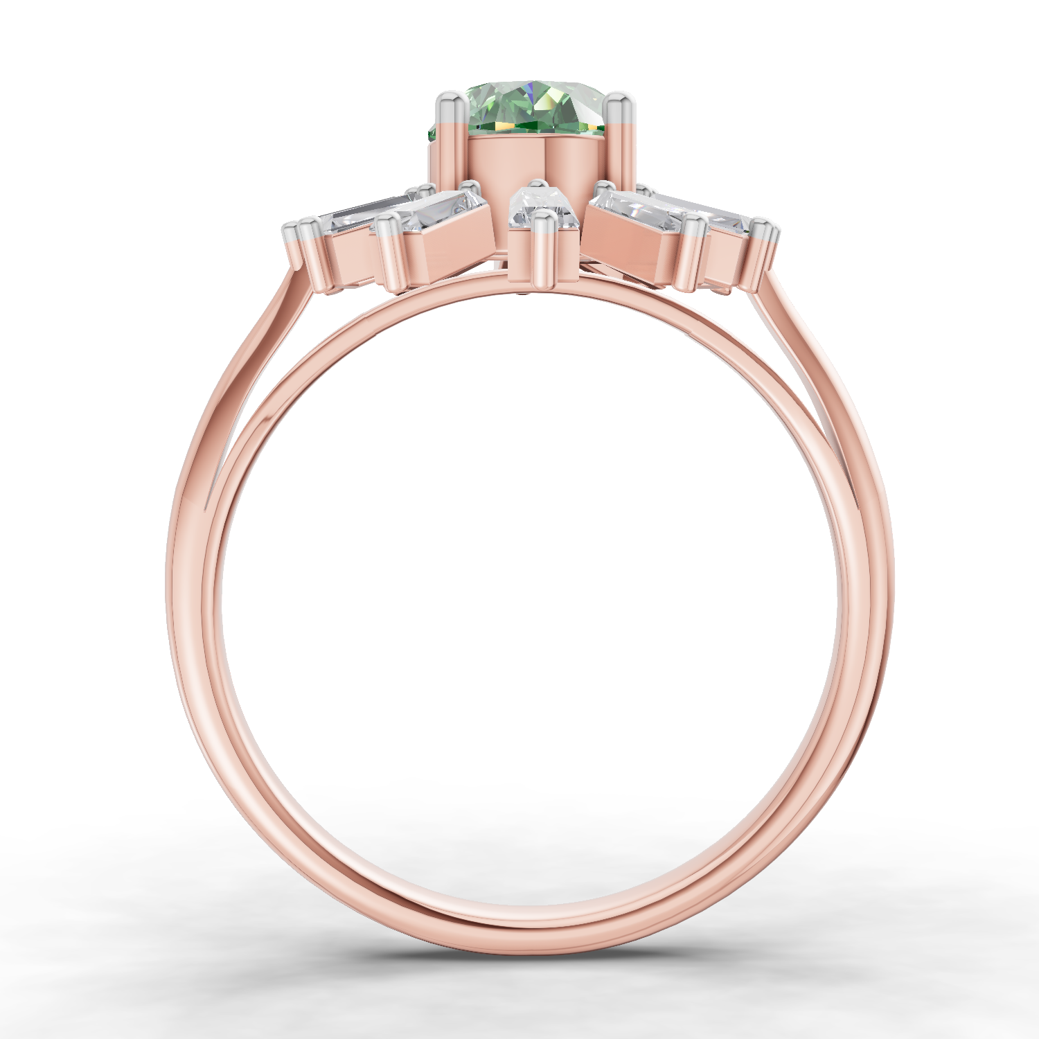 1.92 Carat Halo Diamond Engagement Ring